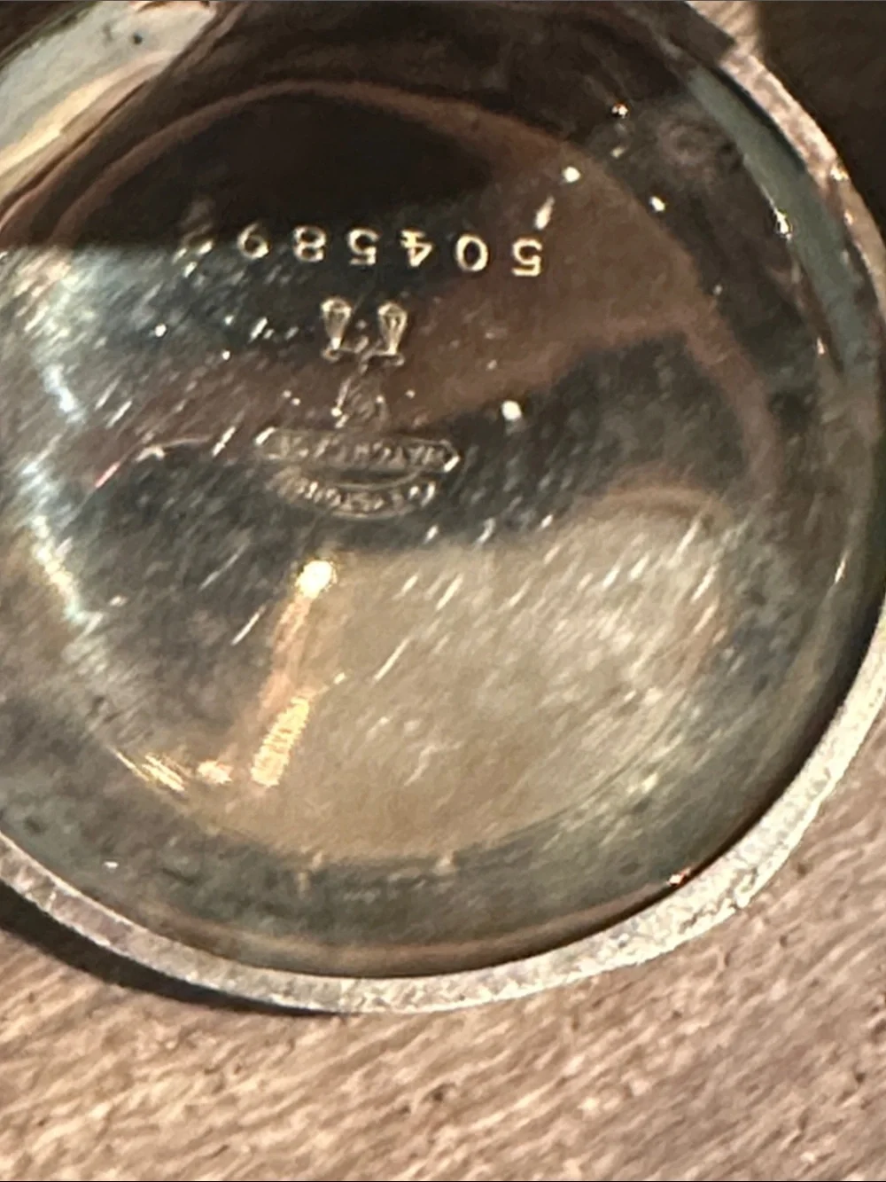 Gold pocket watch From the 1800s